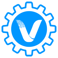 Logo Suporte Técnico Victor Vision Azul