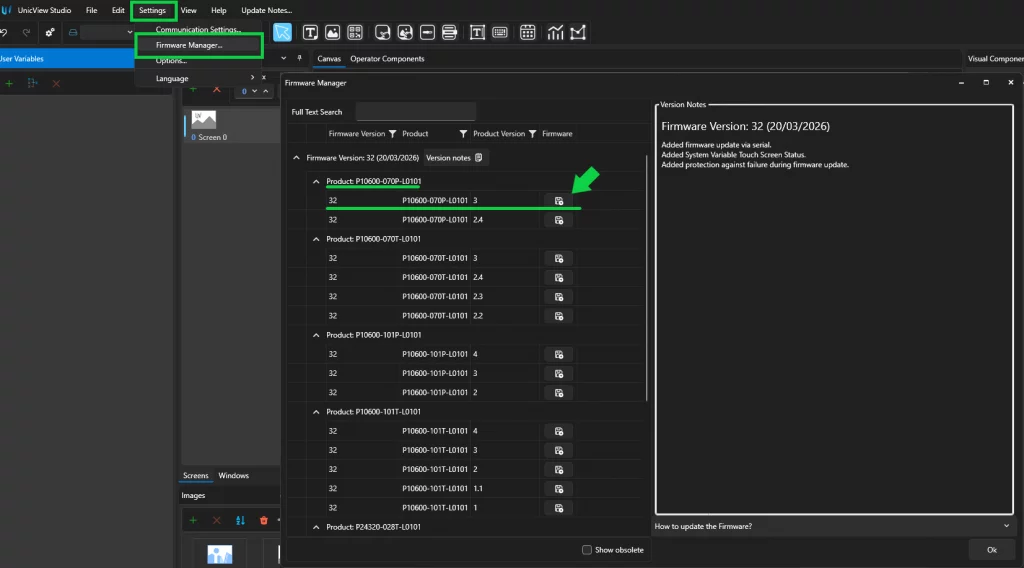 Primeiros Passos: UnicView Studio